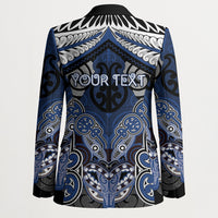 Aotearoa Iwi Ngati Tuwharetoa Personalised Blazer Maori Kowhaiwhai Pattern