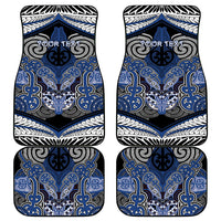 Aotearoa Iwi Ngati Tuwharetoa Personalised Car Mats Maori Kowhaiwhai Pattern