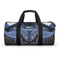 Aotearoa Iwi Ngati Tuwharetoa Duffle Bag Maori Kowhaiwhai Pattern