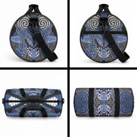 Aotearoa Iwi Ngati Tuwharetoa Duffle Bag Maori Kowhaiwhai Pattern