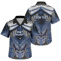 Aotearoa Iwi Ngati Tuwharetoa Personalised Family Matching Summer Maxi Dress and Hawaiian Shirt Maori Kowhaiwhai Pattern