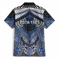 Aotearoa Iwi Ngati Tuwharetoa Personalised Hawaiian Shirt Maori Kowhaiwhai Pattern