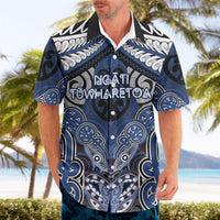 Aotearoa Iwi Ngati Tuwharetoa Personalised Hawaiian Shirt Maori Kowhaiwhai Pattern