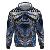 Aotearoa Iwi Ngati Tuwharetoa Personalised Hoodie Maori Kowhaiwhai Pattern