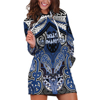 Aotearoa Iwi Ngati Tuwharetoa Personalised Hoodie Dress Maori Kowhaiwhai Pattern