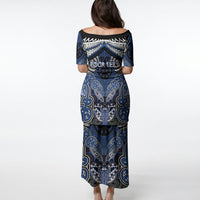 Aotearoa Iwi Ngati Tuwharetoa Personalised Puletasi Maori Kowhaiwhai Pattern