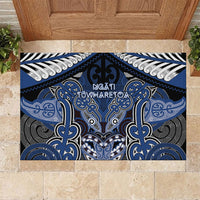 Aotearoa Iwi Ngati Tuwharetoa Rubber Doormat Maori Kowhaiwhai Pattern