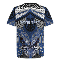 Aotearoa Iwi Ngati Tuwharetoa Personalised Rugby Jersey Maori Kowhaiwhai Pattern