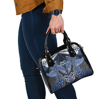 Aotearoa Iwi Ngati Tuwharetoa Shoulder Handbag Maori Kowhaiwhai Pattern