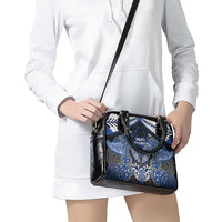Aotearoa Iwi Ngati Tuwharetoa Shoulder Handbag Maori Kowhaiwhai Pattern