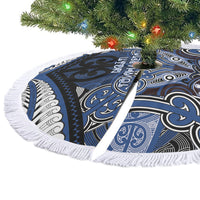 Aotearoa Iwi Ngati Tuwharetoa Tree Skirt Maori Kowhaiwhai Pattern
