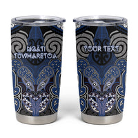 Aotearoa Iwi Ngati Tuwharetoa Personalised Tumbler Cup Maori Kowhaiwhai Pattern