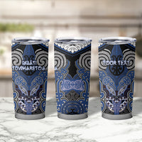 Aotearoa Iwi Ngati Tuwharetoa Personalised Tumbler Cup Maori Kowhaiwhai Pattern