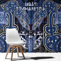 Aotearoa Iwi Ngati Tuwharetoa Window Curtain Maori Kowhaiwhai Pattern