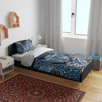 Aotearoa Iwi Ngati Mutunga Bedding Set Maori Kowhaiwhai Pattern