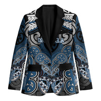 Aotearoa Iwi Ngati Mutunga Personalised Blazer Maori Kowhaiwhai Pattern