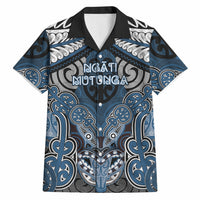 Aotearoa Iwi Ngati Mutunga Personalised Hawaiian Shirt Maori Kowhaiwhai Pattern