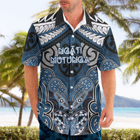 Aotearoa Iwi Ngati Mutunga Personalised Hawaiian Shirt Maori Kowhaiwhai Pattern