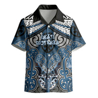 Aotearoa Iwi Ngati Mutunga Personalised Kid Hawaiian Shirt Maori Kowhaiwhai Pattern