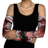 Aotearoa Iwi Te Ati Awa Personalised Arm Sleeves Maori Kowhaiwhai Pattern