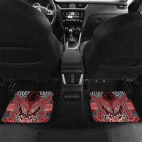 Aotearoa Iwi Te Ati Awa Personalised Car Mats Maori Kowhaiwhai Pattern
