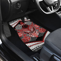 Aotearoa Iwi Te Ati Awa Personalised Car Mats Maori Kowhaiwhai Pattern