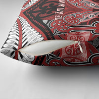 Aotearoa Iwi Te Ati Awa Pillow Cover Maori Kowhaiwhai Pattern