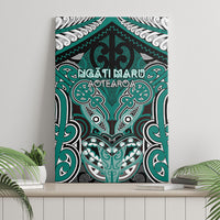 Aotearoa Iwi Ngati Maru Canvas Wall Art Maori Kowhaiwhai Pattern