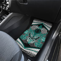 Aotearoa Iwi Ngati Maru Personalised Car Mats Maori Kowhaiwhai Pattern