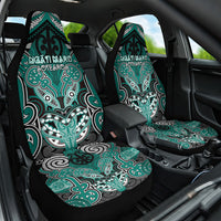 Aotearoa Iwi Ngati Maru Car Seat Cover Maori Kowhaiwhai Pattern