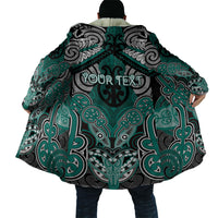 Aotearoa Iwi Ngati Maru Personalised Cloak Maori Kowhaiwhai Pattern