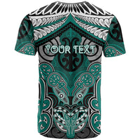 Aotearoa Iwi Ngati Maru Personalised T Shirt Maori Kowhaiwhai Pattern