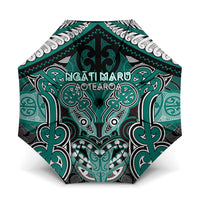 Aotearoa Iwi Ngati Maru Umbrella Maori Kowhaiwhai Pattern