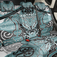 Aotearoa Iwi Ngati Paoa Back Car Seat Cover Maori Kowhaiwhai Pattern