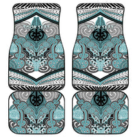 Aotearoa Iwi Ngati Paoa Personalised Car Mats Maori Kowhaiwhai Pattern