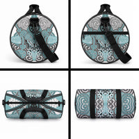 Aotearoa Iwi Ngati Paoa Duffle Bag Maori Kowhaiwhai Pattern
