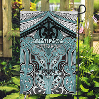 Aotearoa Iwi Ngati Paoa Garden Flag Maori Kowhaiwhai Pattern