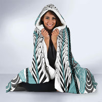 Aotearoa Iwi Ngati Paoa Hooded Blanket Maori Kowhaiwhai Pattern