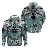 Aotearoa Iwi Ngati Paoa Personalised Hoodie Maori Kowhaiwhai Pattern