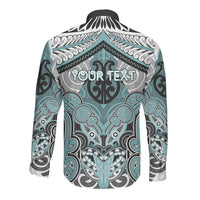 Aotearoa Iwi Ngati Paoa Personalised Long Sleeve Button Shirt Maori Kowhaiwhai Pattern