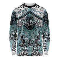 Aotearoa Iwi Ngati Paoa Personalised Long Sleeve Shirt Maori Kowhaiwhai Pattern
