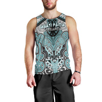 Aotearoa Iwi Ngati Paoa Personalised Men Tank Top Maori Kowhaiwhai Pattern