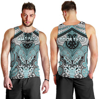 Aotearoa Iwi Ngati Paoa Personalised Men Tank Top Maori Kowhaiwhai Pattern