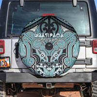 Aotearoa Iwi Ngati Paoa Spare Tire Cover Maori Kowhaiwhai Pattern