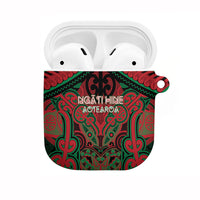 Aotearoa Iwi Ngati Hine AirPods Case Maori Kowhaiwhai Pattern