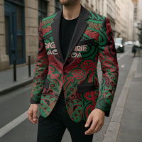 Aotearoa Iwi Ngati Hine Personalised Blazer Maori Kowhaiwhai Pattern