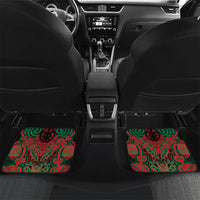 Aotearoa Iwi Ngati Hine Personalised Car Mats Maori Kowhaiwhai Pattern