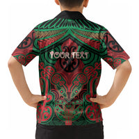 Aotearoa Iwi Ngati Hine Personalised Hawaiian Shirt Maori Kowhaiwhai Pattern