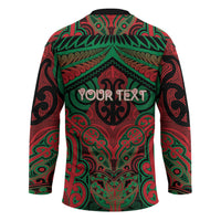 Aotearoa Iwi Ngati Hine Personalised Hockey Jersey Maori Kowhaiwhai Pattern