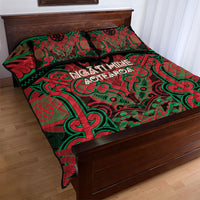 Aotearoa Iwi Ngati Hine Quilt Bed Set Maori Kowhaiwhai Pattern